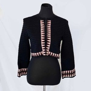 Maje crop jacket/cardigan size 2